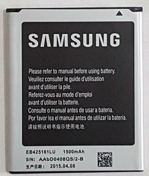 Original Samsung eb-f1m7flu batería para Galaxy s3 mini gt-i8190 3 pin contactos nuevo