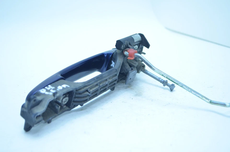 05-10 SCION TC MANIJA PUERTA EXTERIOR LADO PASAJERO DELANTERO DERECHO AZUL OEM Foto 3 de 4