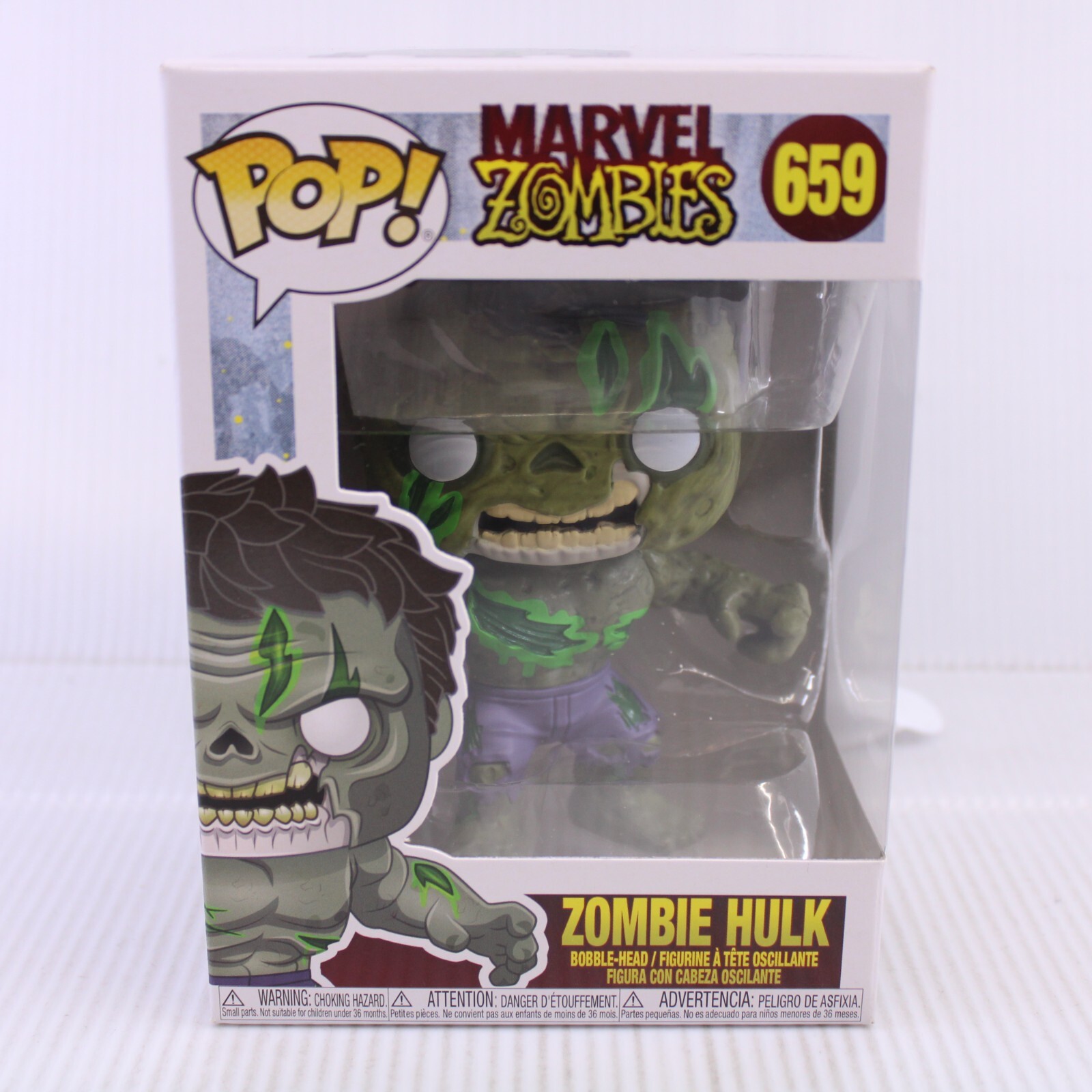 G5 Funko Pop Marvel Zombie Hulk Vinyl Figure 659