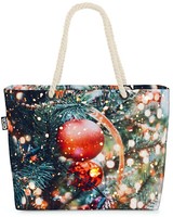 Void Tasche Winter Weihnachten Schleifen Christbaum Dekoration Deko