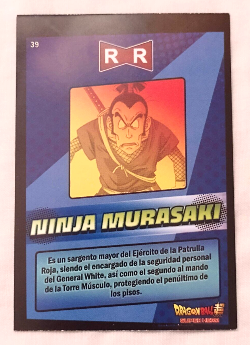 2022 DRAGON BALL SUPER: SUPER HERO #39 NINJA MURASAKI PERU Trading
