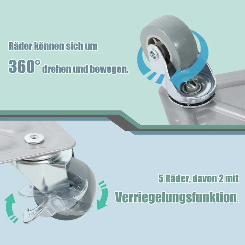 4/8tlg Transportroller Set 600 kg Möbelheber Umzughelfer Möbelrollen Möbelrücker - Bild 3 von 4