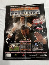 Backyard Wrestling PlayStation Promo Poster DS 18x24 ”Insane Clown Posse JCW ICP