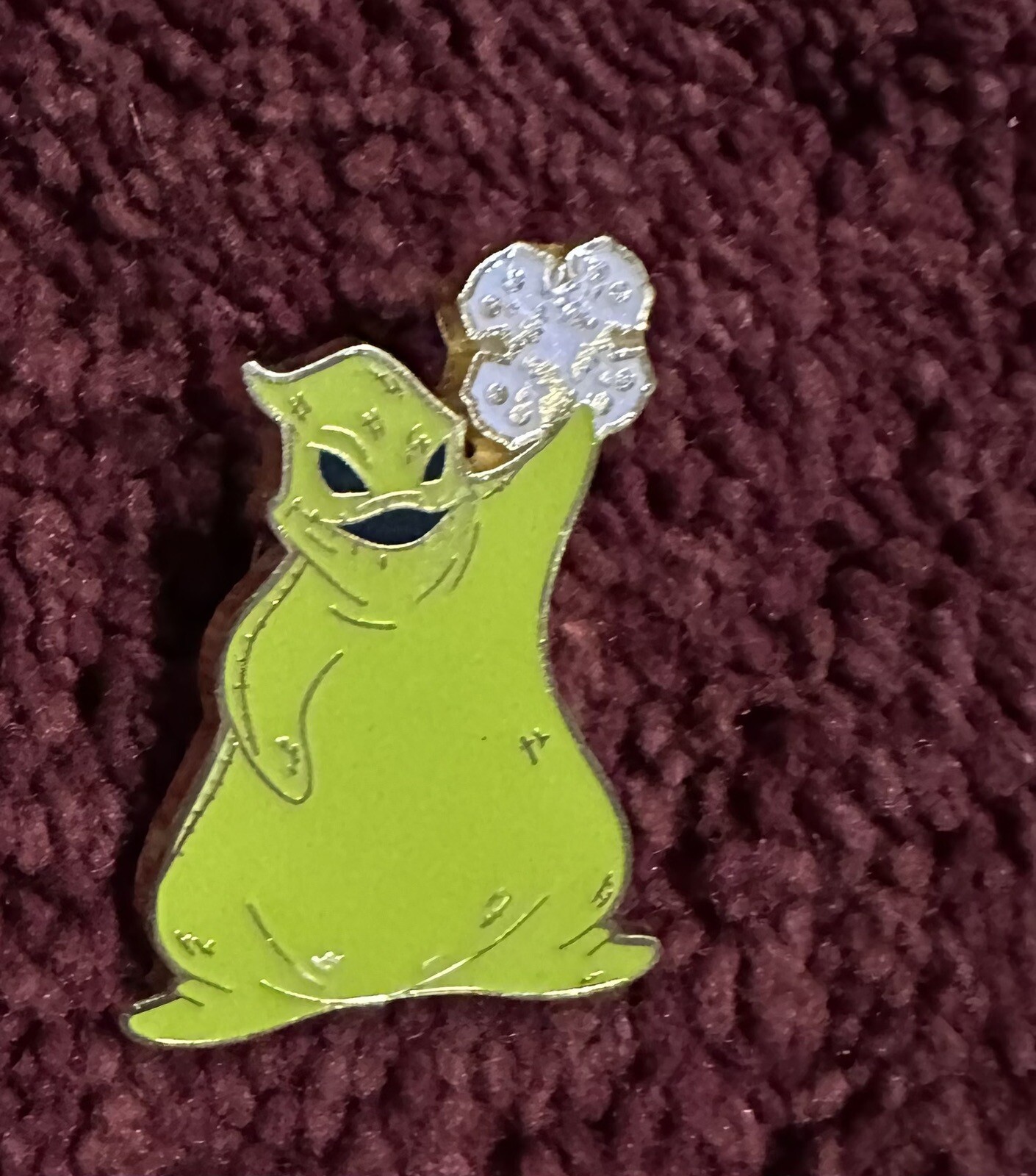Loungefly The Nightmare Before Christmas Snowflake Character Pin - Oogie Boogie 