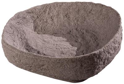 GreenLife Pflanzschale Für Hinkelstein Regenspeicher - Granitgrau 47x47x16cm