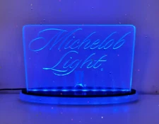 Bar Glorifier Michelob Light Beer Sign Lighted