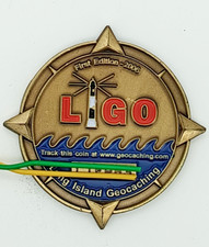 2006 LONG ISLAND NEW YORK-BRONZE EDITION- GEOCOIN UNACTIVATED AND TRACEABLE