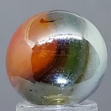 Vintage Iridescent Swirl Marble .62 Inch Near-Mint Condition Combined Shipping