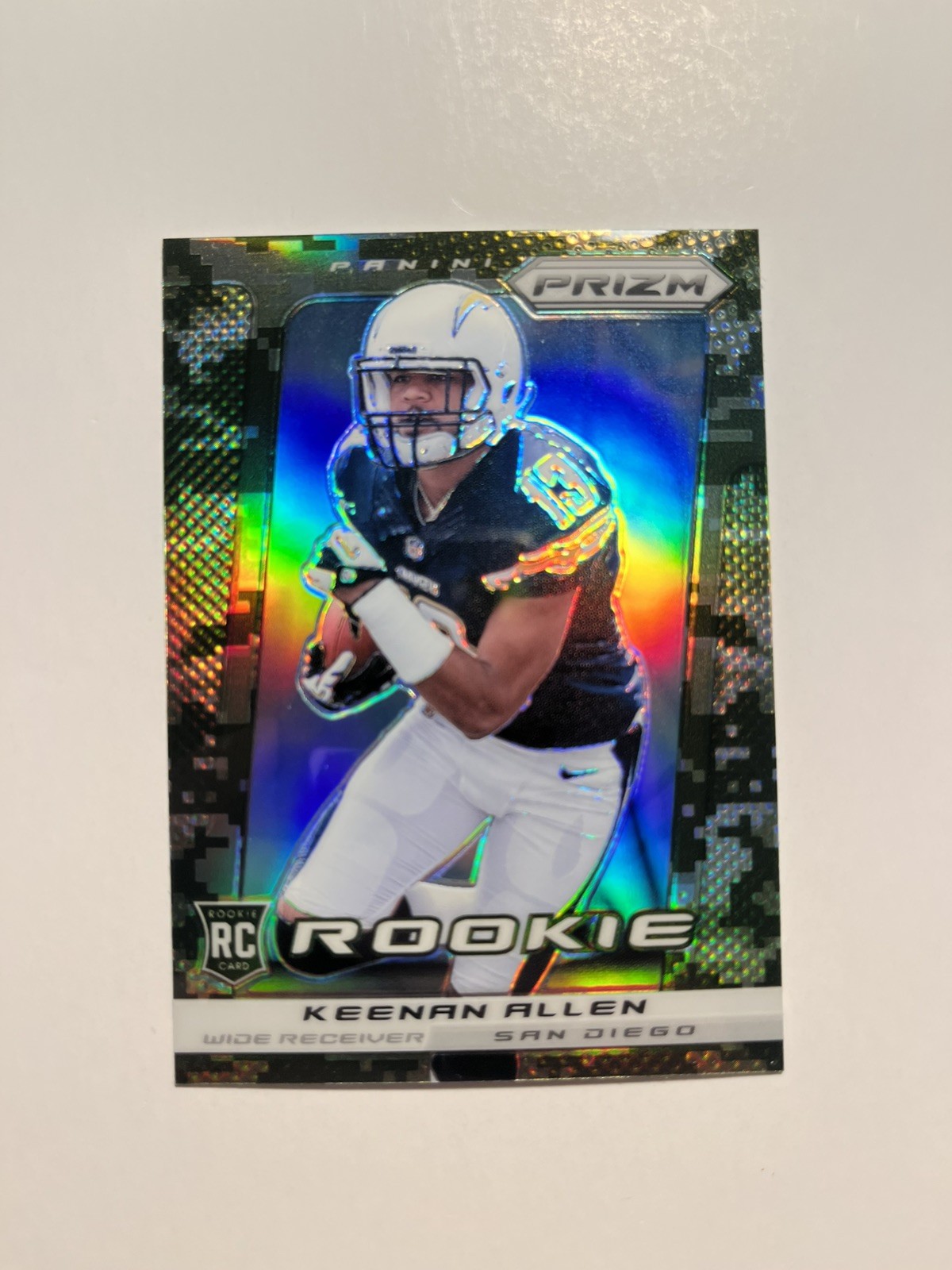 2013 Panini Prizm Target Camo Keenan Allen #252 Rookie RC