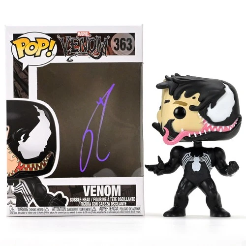 Tom Hardy Autographed Venom POP Vinyl Figure #363 * Celebrity Authentics!