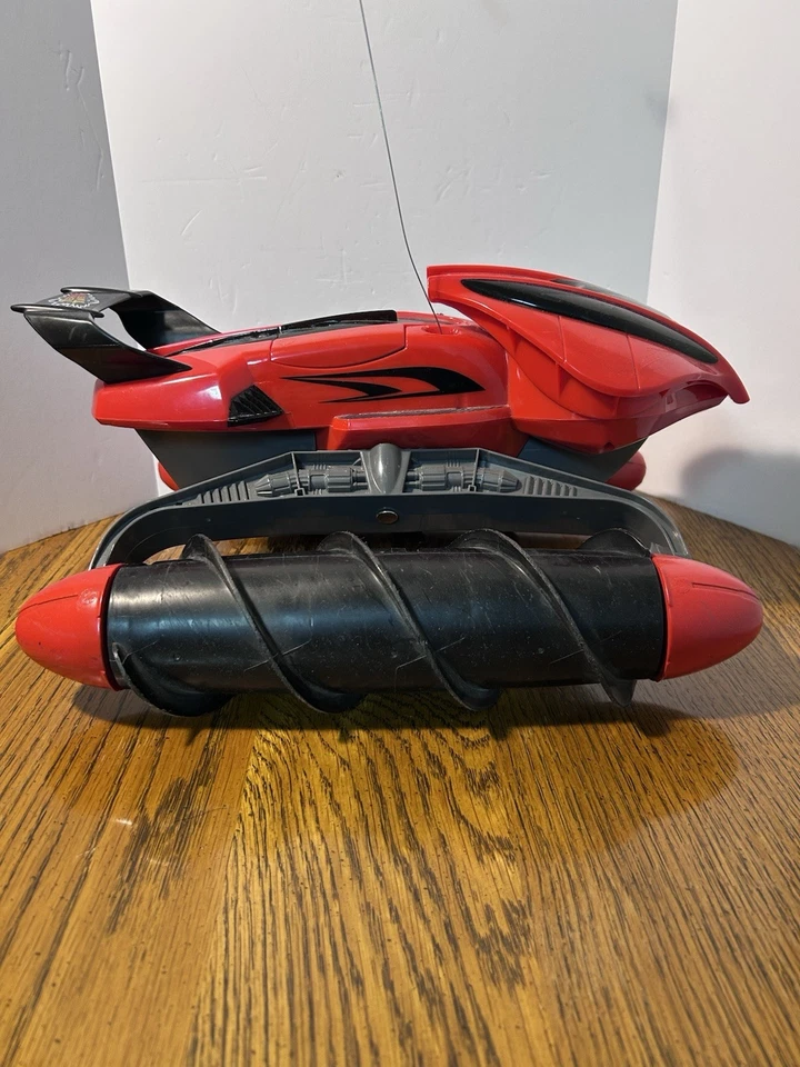 Tyco Hot Wheels RC Red Terrain Twister con cargador remoto necesita batería probada Foto 3 de 4