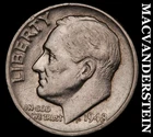 1948 Silver Roosevelt Dime-Scarce Better Date No Reserve #i3895