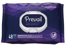 Prevail Premium Quilted Soft Pack Adult Washcloths, Unisex Adult Disposable Inco
