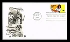 DR JIM STAMPS US COVER TENNIS RECREATIONAL SPORTS FIRST DAY ISSUE ARTCRAFT