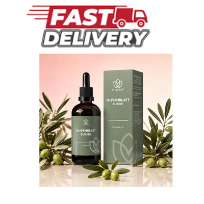 Olive Leaf Elixir Olive Leaf Extract Drops | without alcohol | 100 ml