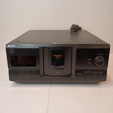 Sony CDP-CX235 Mega Storage 200 Disc CD Player Changer, TESTED - Works No Remote