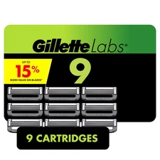 Gillette Razor Blade Refills - Compatible with Exfoliating Bar and Heated Razor