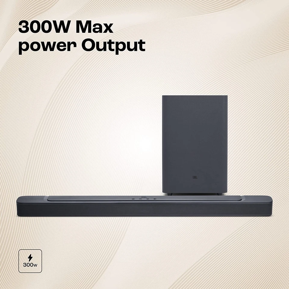 JBL Bar 2.1 Deep Bass (MK2), Soundbar with , Wireless Subwoofer, 300W - Image 2 of 4