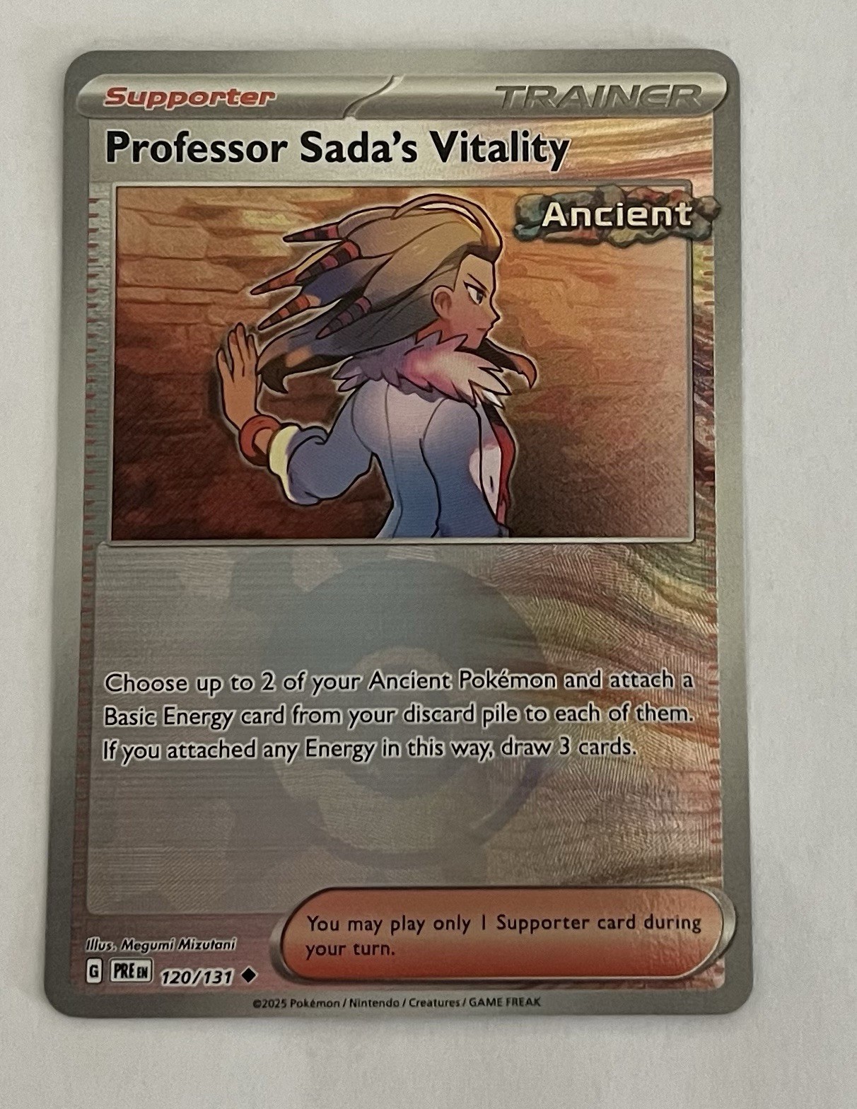 Professor Sada's Vitality (Poke Ball Pattern) 120/131 Prismatic Evolutions-NM