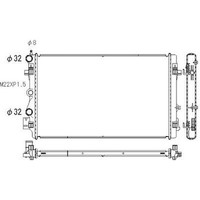 Diederichs DCM3569 KüHler, MotorküHlung FüR Audi A1 (8X1, 8XK)