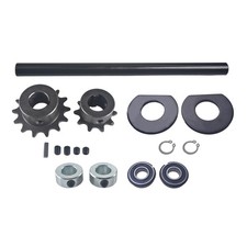 Complete Jackshaft Sprockets Kit 5/8" X10" 35 Chain For Go Kart Minibike