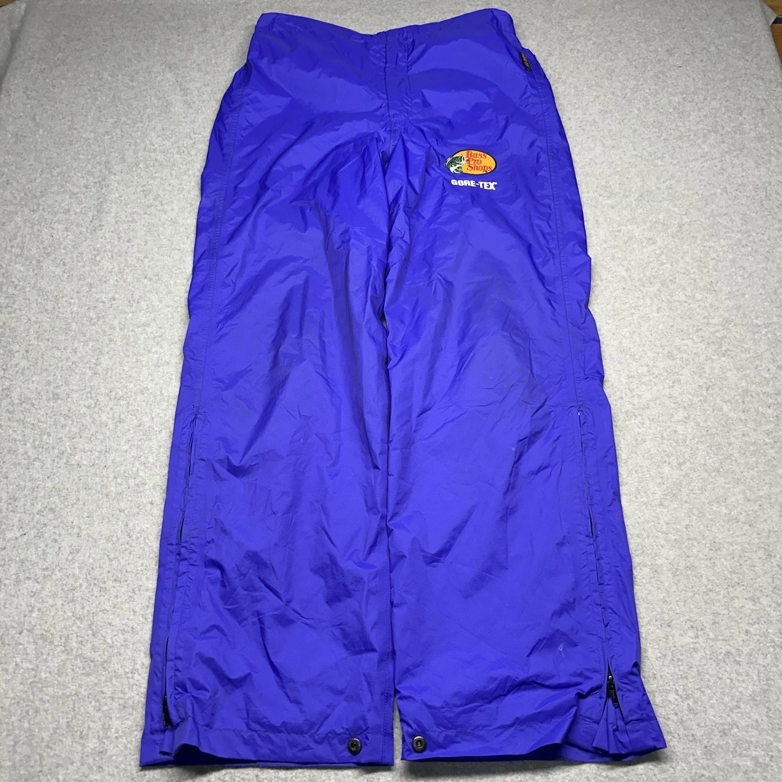 Bass Pro Shops Gore-Tex Rain Pants Mens Sz M Blue Waterproof Hiking Fishing
Opens in a new window or