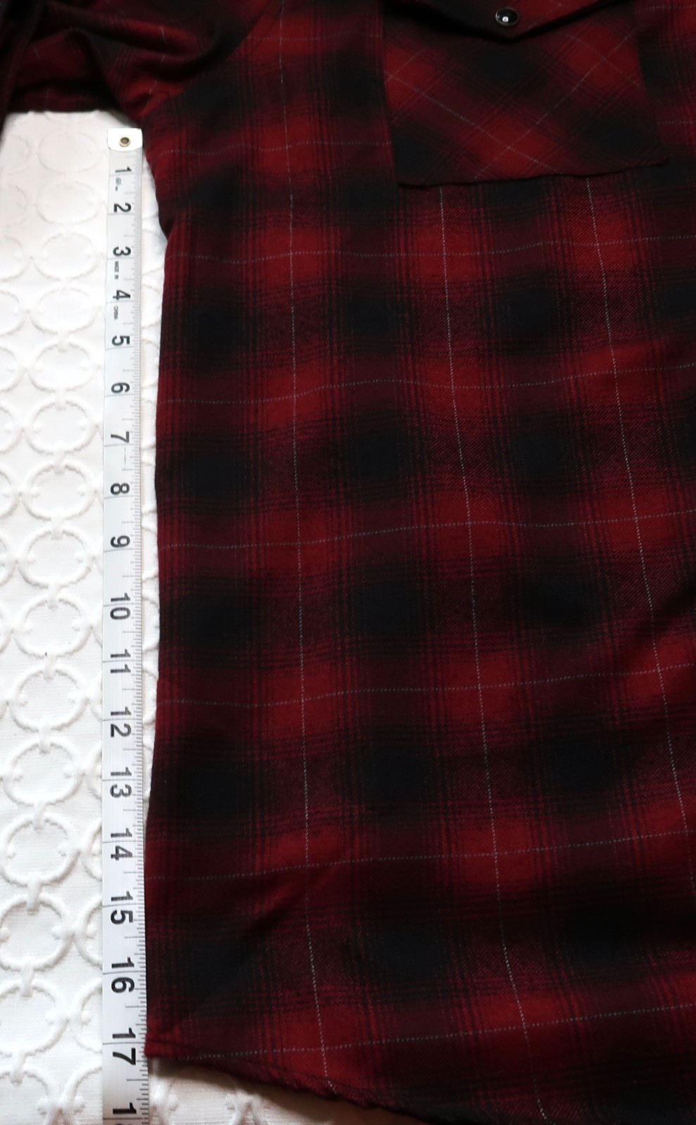 Dixxon Red/Black Form And Function Snap Button Fl… - image 6