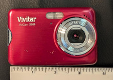 Vivitar ViviCam X029 Compact Digital Camera - Untested - for parts