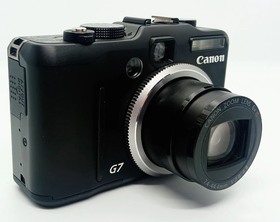 [Near Mint] Canon PowerShot G7 10.0MP Compact Digital Camera Black  From Japan - Image 4 of 4