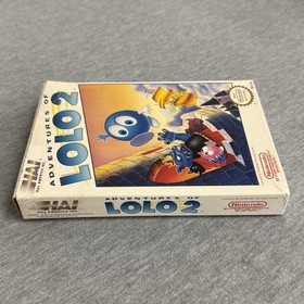 Adventures of Lolo 2 (Nintendo NES, 1990) w/ Box
