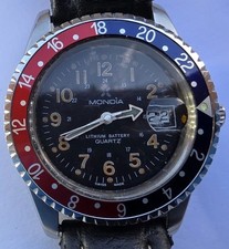 Mondia 1980s – Quartz “Lithium Battery” – Sporty diver Style