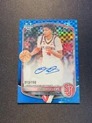 2025-26 Topps Bowman Chrome Auto Oziyah Sellers 1st Blue X-Fractor 13/150 XV44