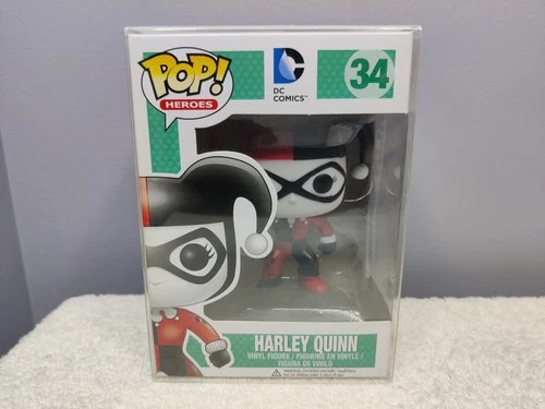 Funko Pop DC Comics Harley Quinn #34 w/Protector