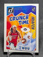 Kiki Iriafen Crunch Time Rookie RC 2025 Donruss WNBA Card #20 Dallas Wings