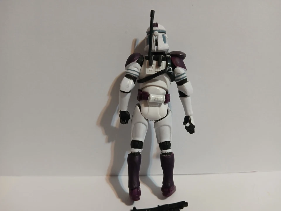 Figura de 3,75" pulgadas Star Wars Clone Trooper Mace Windu's 187th Attack Battalion Foto 3 de 4