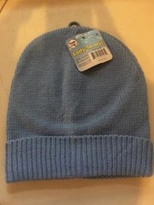 Ladies/Men Unisex Ski Beanie Blue
