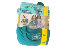 Eddie Bauer Youth Girl's 4 Piece PJ Sleep Set - S 7/8 - NWT