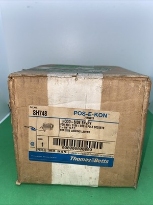 Thomas & Betts Pos-E-Kon SH748 Hood-Side Entry B48/D128/DD216 Pole Sockets