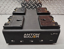 Anton Bauer LP4 Quad Gold-Mount Battery Charger 8475-0126 - USED