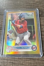 2022 Topps Pro Debut - Chrome Malfrin Sosa #PDC-67 Gold Refractor /50 (RC)