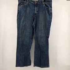 Gap Blue Denim Jeans Womens Size 16 A Bootcut Stretch Classic Staple Outdoor