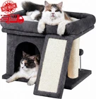 Cat Tree Tower with Big Perch for Large Adult Cat, 20 * 16.5In Top Bed for Ca...