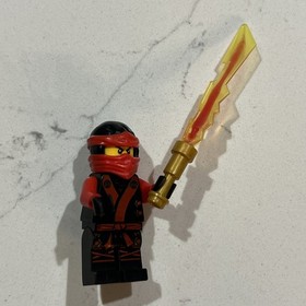Lego Ninjago Kai Ninja Minifigure & Legendary Blade of Fire Sword 70500