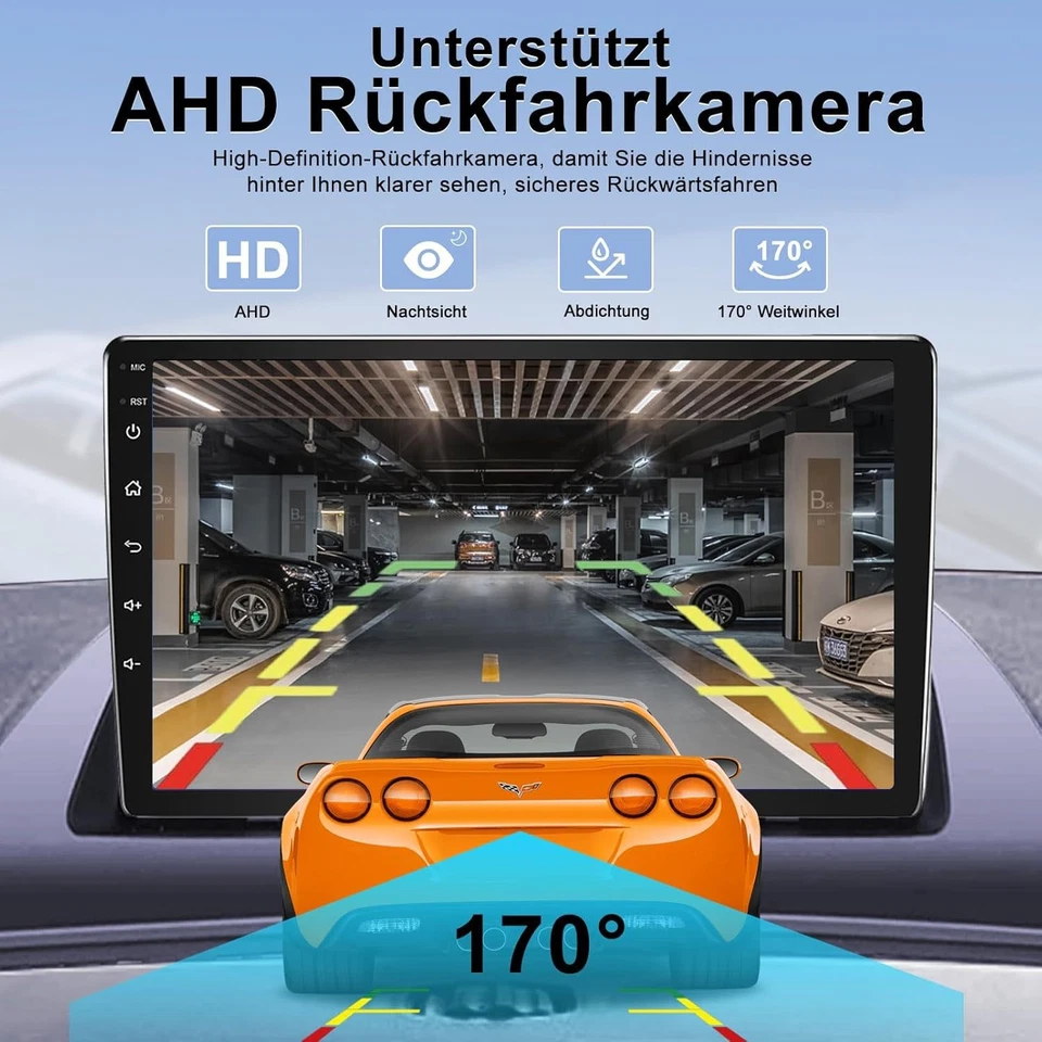 Für BMW X3 E83 2004-2012 9" Autoradio Android Carplay GPS Navi WIFI 64GB Kamera - Bild 4 von 4