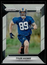 Tyler Higbee 2016 Panini Prizm Silver Prizm Rookie Card #246. rookie card picture