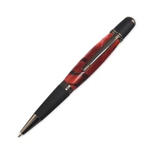Viceroy Pen Kit, Gun Metal and Matte Black Chrome, Single Kit Legacy Woodturning