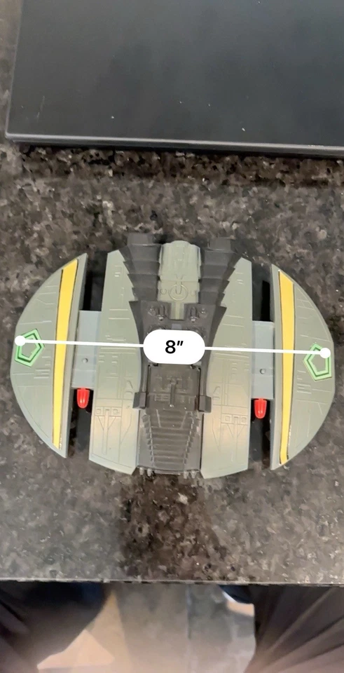 Battlestar Galactica CYLON RAIDER корабль с ракетами стрельбы 1978 Mattel оригинал - Изображение 4 из 4