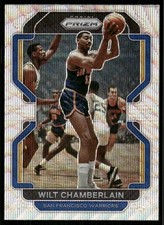 2021-22 Panini Prizm #260 Wilt Chamberlain Silver Wave