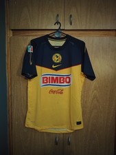 América De México Jersey Soccer Match Worn Nike 16# CHEMA SEASON 11/12