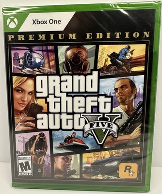 Rockstar Games Grand Theft Auto V Premium OnlineEdition XboxOne ActionAdventure 